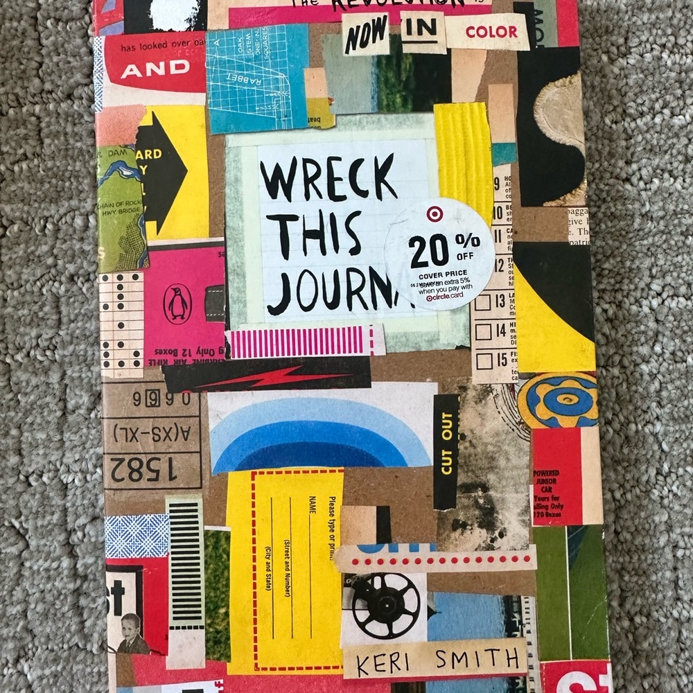 Target Multicolor Wreck This Journal
